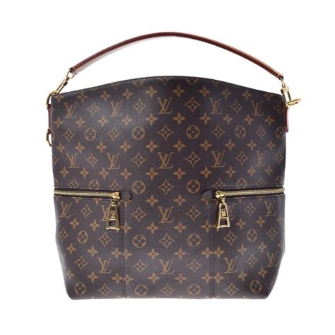 lv m41544|LOUIS VUITTON Merry Brown Monogram PVC coated canvas .